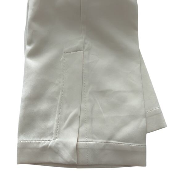 NWT classic tailored COMMENSE buttery ivory pants XL - Picture 4 of 10